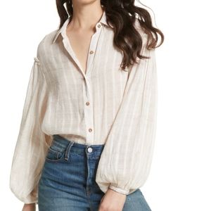 Free People Knit Blouse